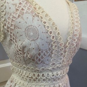 Vintage 1960’s Lillie Rubin Lace Summer Dress
